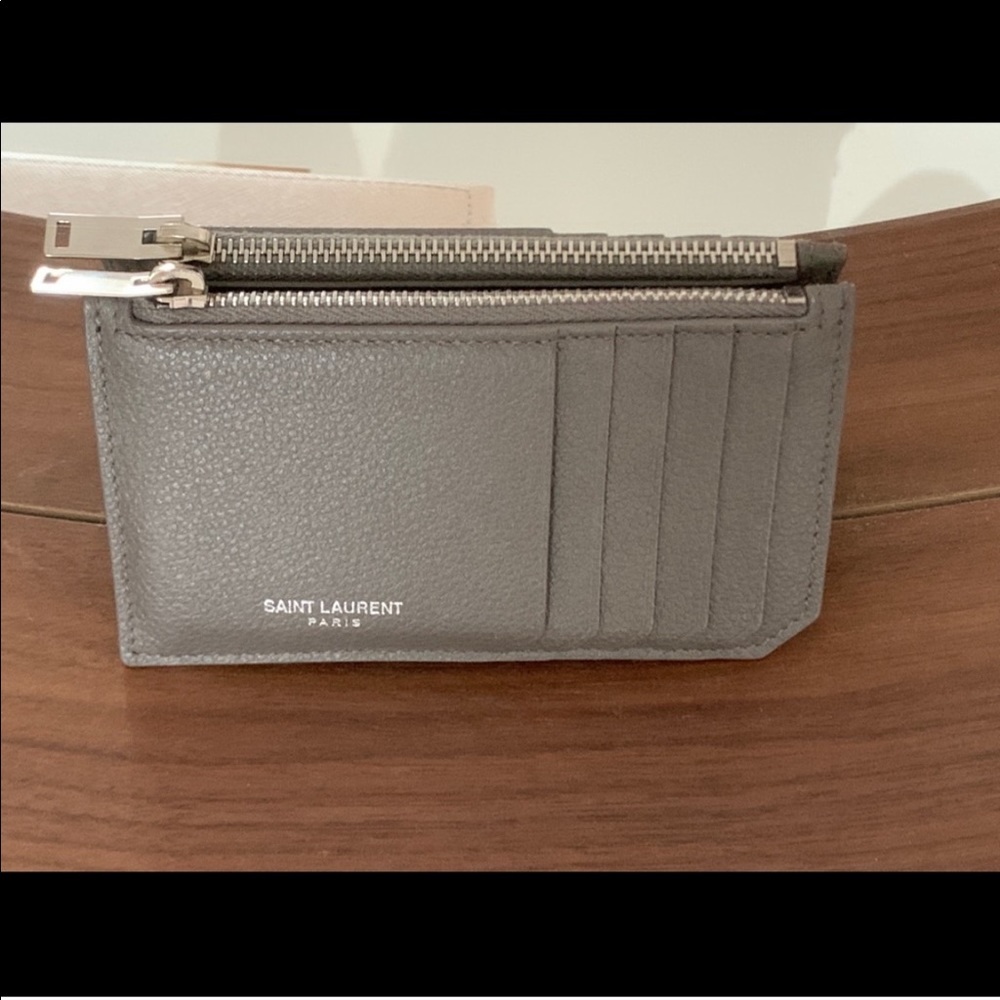 Authentic Saint Laurent Cardholder